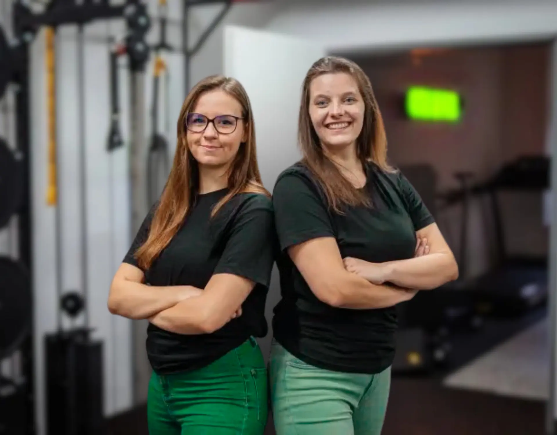 Pavla Ďuranová a Tereza Franková
