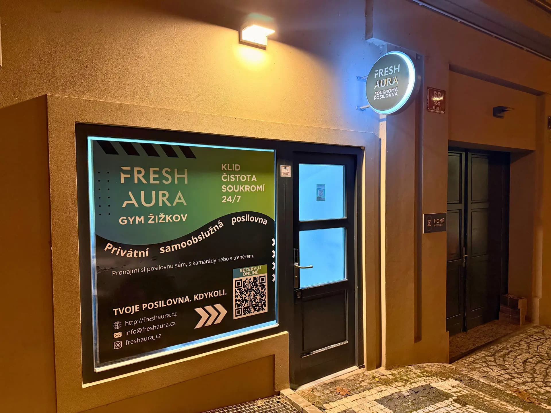 FreshAura Gym vstup